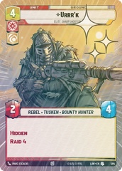 Urrr'k - Elite Sharpshooter (Hyperspace Foil) - Foil