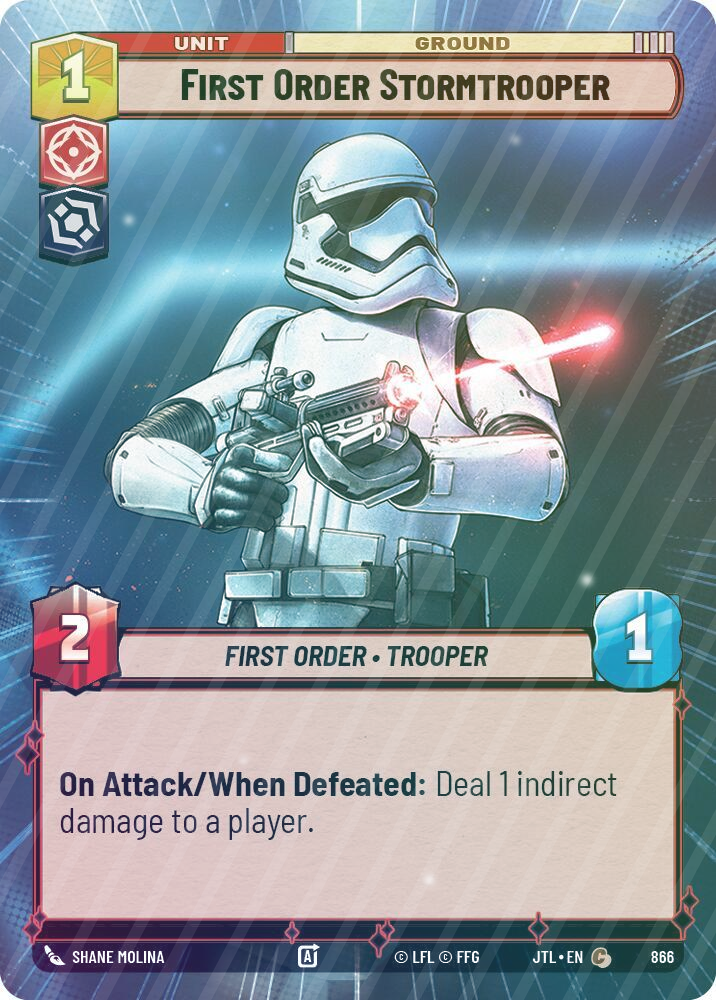 First Order Stormtrooper (Hyperspace Foil) - Foil