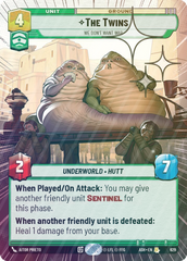 The Twins - We Don't Want War (Hyperspace Foil) - Foil