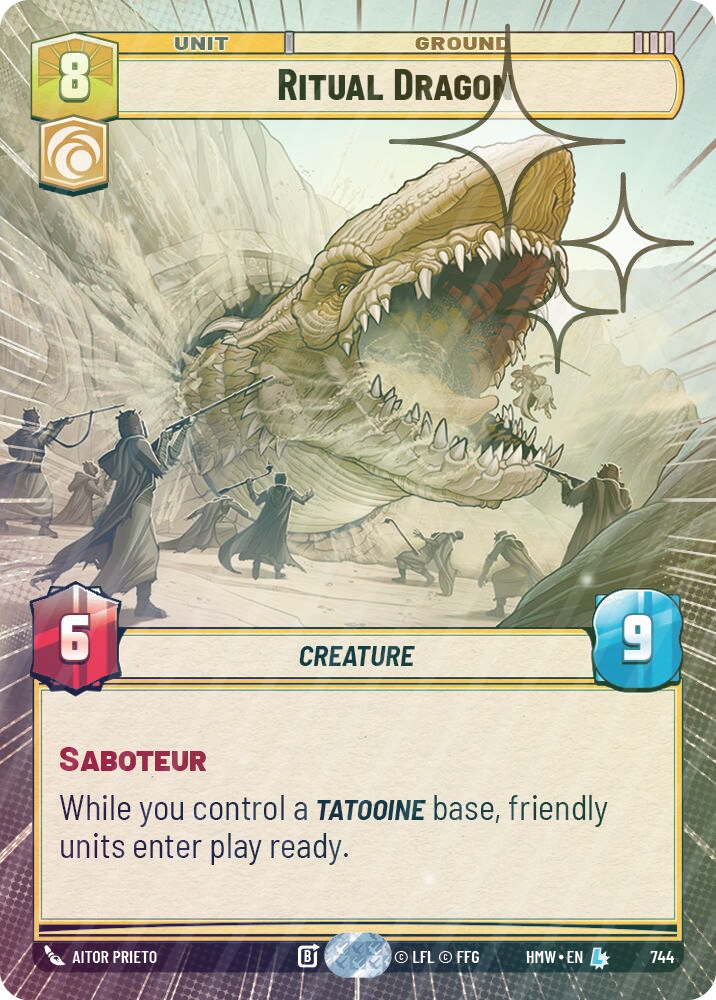 Ritual Dragon (Hyperspace Foil) - Foil