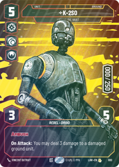 K-2S0 - Locking the Vault (Serialized) - Foil