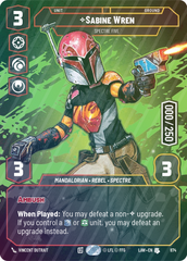 Sabine Wren - Spectre Five (Serialized) - Foil
