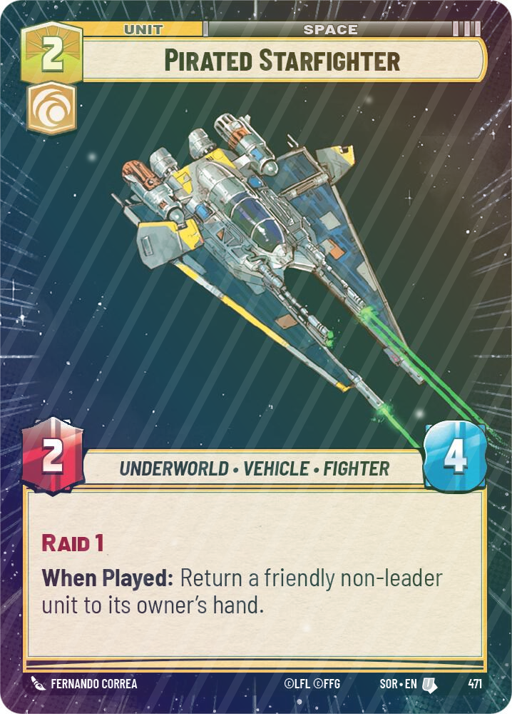 Pirated Starfighter (Hyperspace) - Foil
