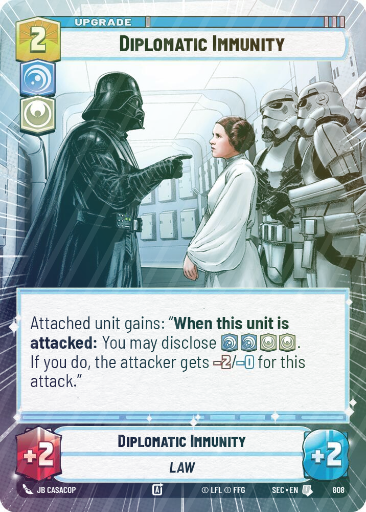 Diplomatic Immunity (Hyperspace Foil) - Foil