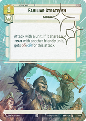 Familiar Strategem (Hyperspace Foil) - Foil