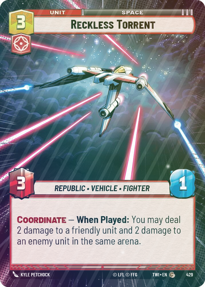 Reckless Torrent (Hyperspace) - Foil