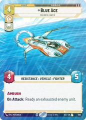 Blue Ace - Colorful Racer (Hyperspace Foil) - Foil