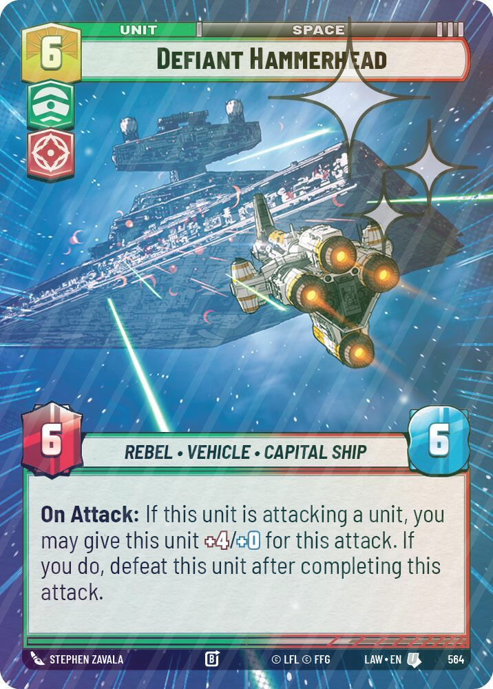 Defiant Hammerhead (Hyperspace Foil) - Foil