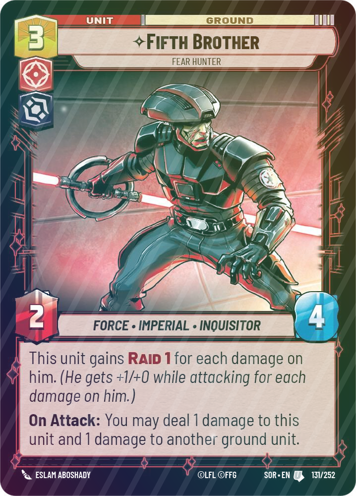 Fifth Brother - Fear Hunter - Foil