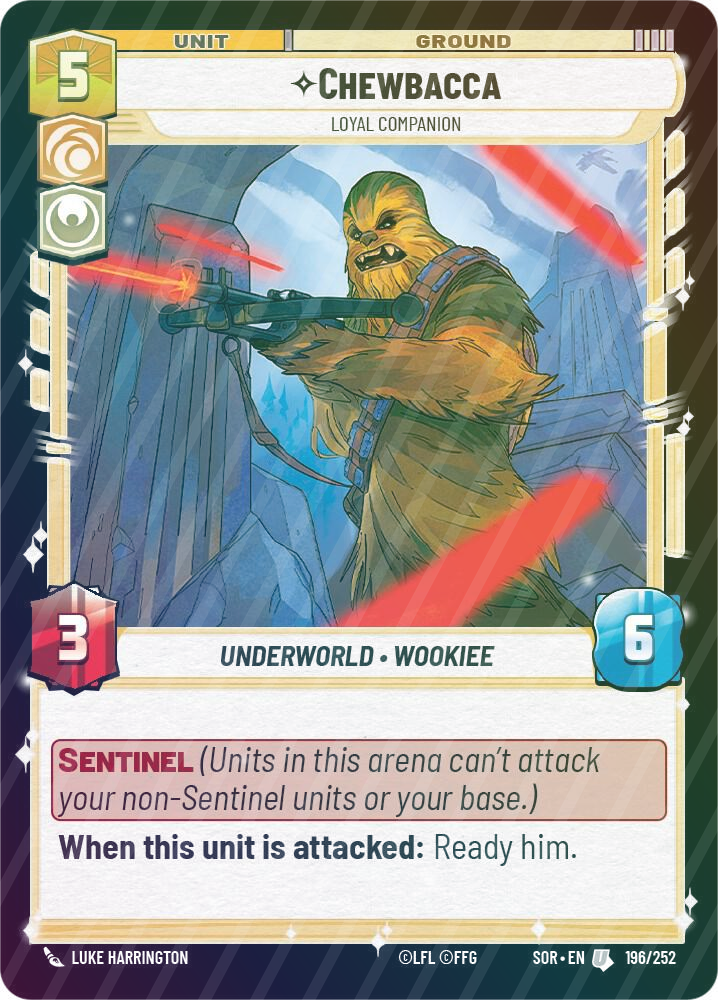 Chewbacca - Loyal Companion - Foil