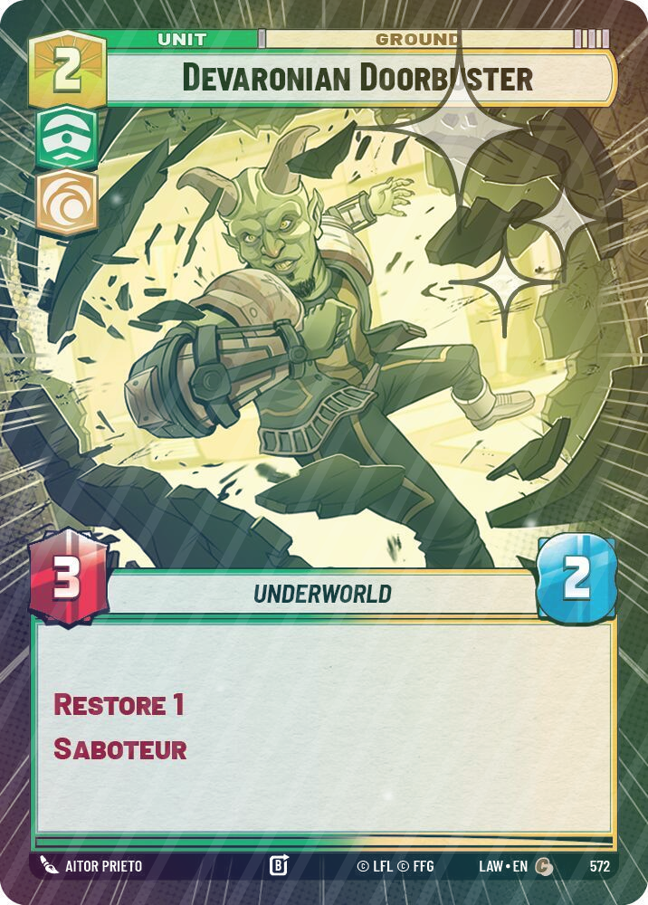 Devaronian Doorbuster (Hyperspace Foil) - Foil