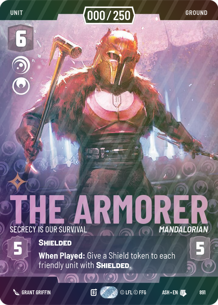The Armorer - Secrecy is Our Survival (Serialized) - Foil