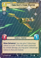Shin Hati's Fiend Fighter - Compact and Agile (Hyperspace Foil) - Foil
