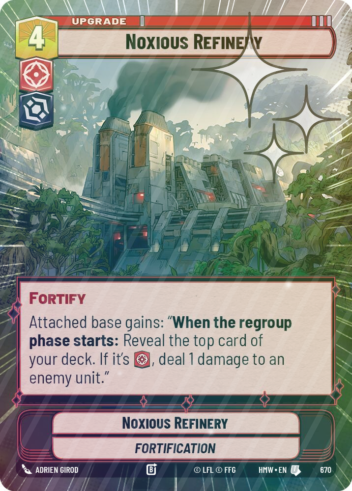 Noxious Refinery (Hyperspace Foil) - Foil