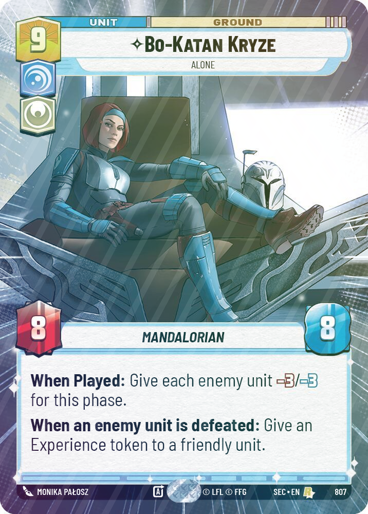 Bo-Katan Kryze - Alone (Hyperspace Foil) - Foil