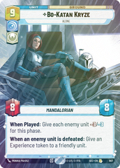 Bo-Katan Kryze - Alone (Hyperspace Foil) - Foil