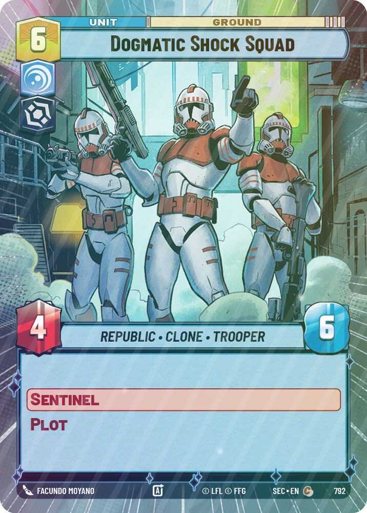 Dogmatic Shock Squad (Hyperspace Foil) - Foil