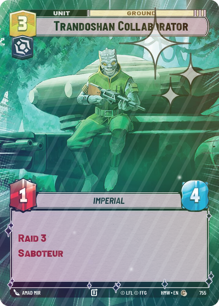 Trandoshan Collaborator (Hyperspace Foil) - Foil