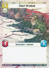 Crait Veteran (Hyperspace Foil) - Foil