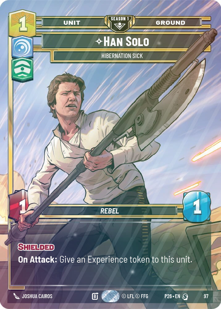 Han Solo - Hibernation Sick - Foil