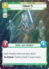 Shaak Ti - Unity Wins Wars (Hyperspace) - Foil