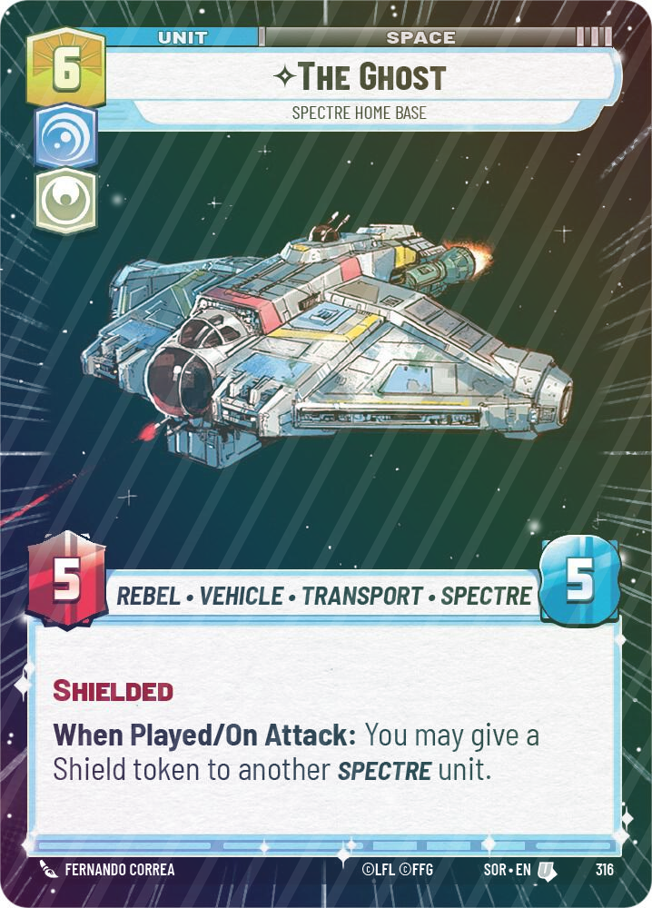 The Ghost - Spectre Home Base (Hyperspace) - Foil