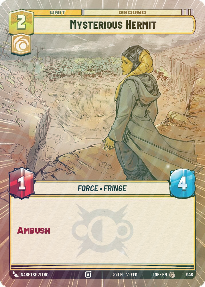 Mysterious Hermit (Hyperspace Foil) - Foil
