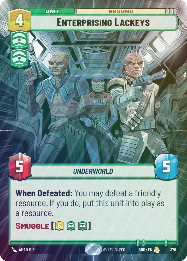Enterprising Lackeys (Hyperspace) - Foil