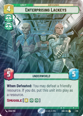 Enterprising Lackeys (Hyperspace) - Foil