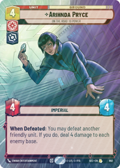 Arihnda Pryce - On the Road to Power (Hyperspace Foil) - Foil