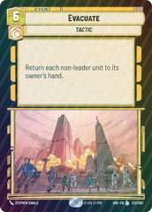 Evacuate - Foil