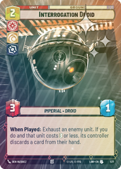 Interrogation Droid (Hyperspace Foil) - Foil
