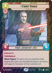 Count Dooku - Fallen Jedi - Foil