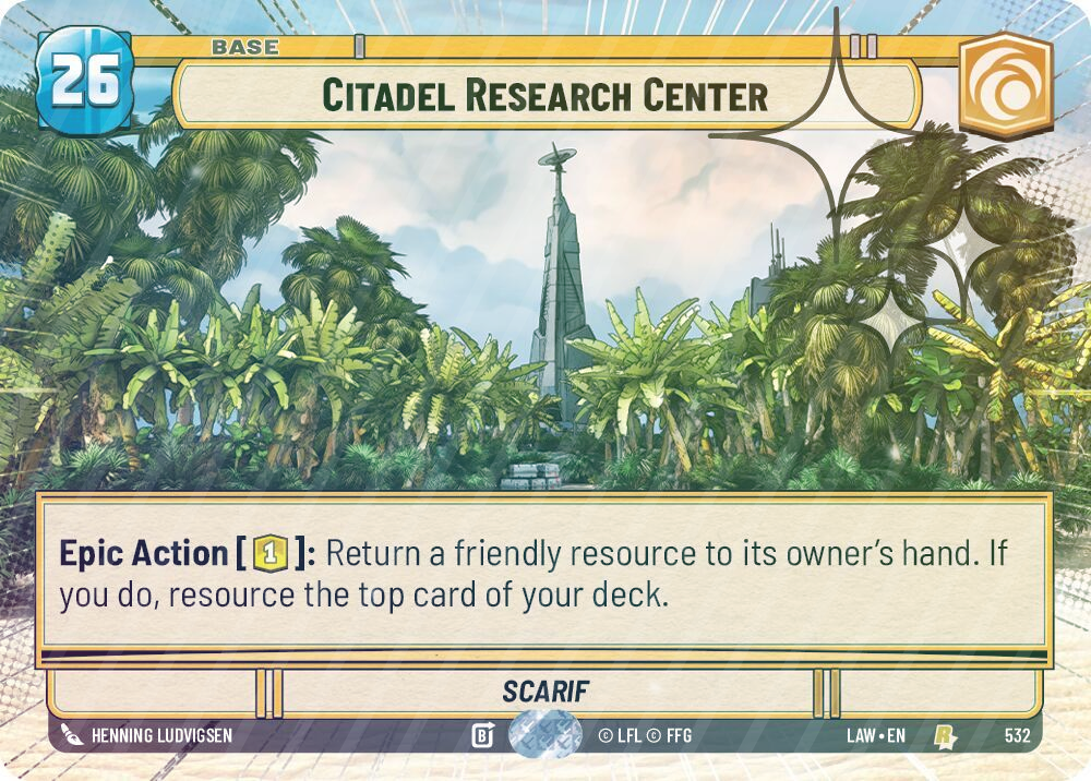 Citadel Research Center (Hyperspace Foil) - Foil