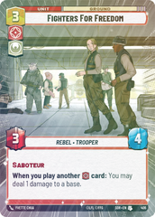 Fighters For Freedom (Hyperspace) - Foil
