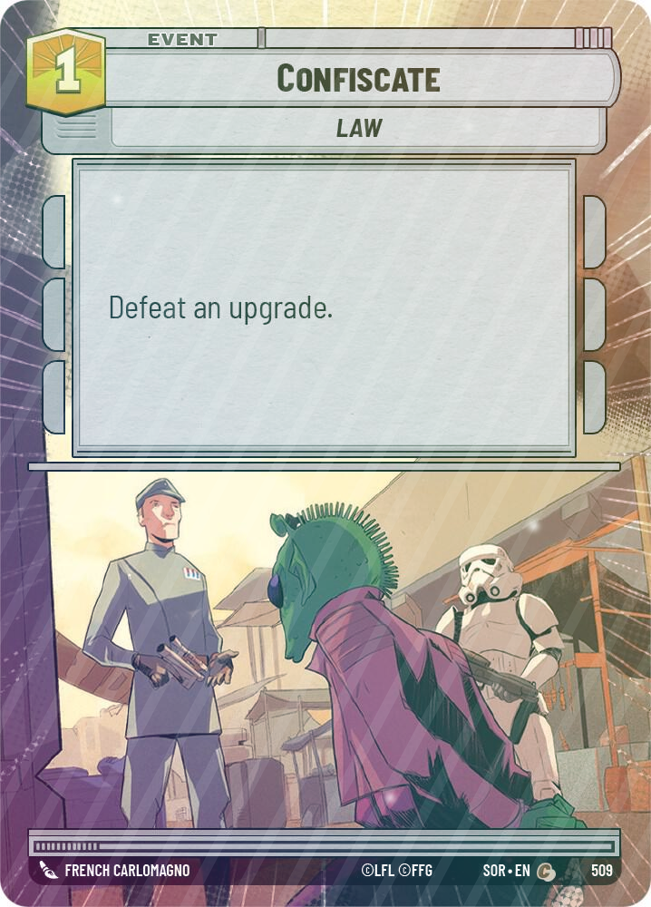 Confiscate (Hyperspace) - Foil