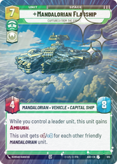 Mandalorian Flagship - Captured from the Empire (Hyperspace Foil) - Foil