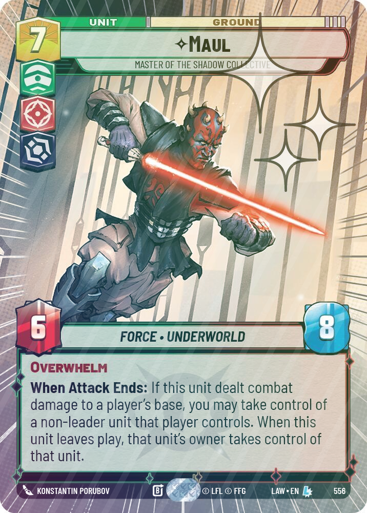 Maul - Master of the Shadow Collective (Hyperspace Foil) - Foil