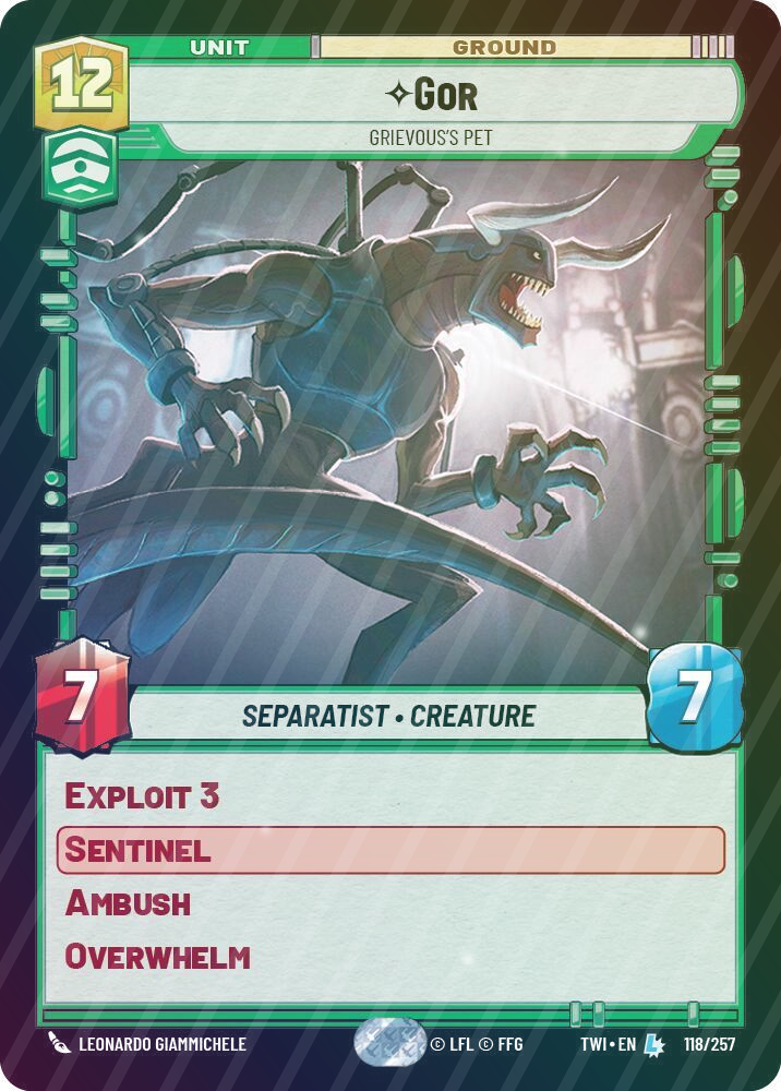 Gor - Grievous's Pet - Foil