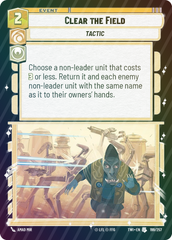 Clear the Field - Foil