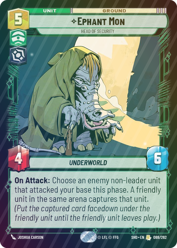 Ephant Mon - Head of Security - Foil