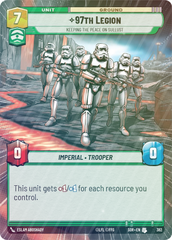 97th Legion - Keeping the Peace on Sullust (Hyperspace) - Foil