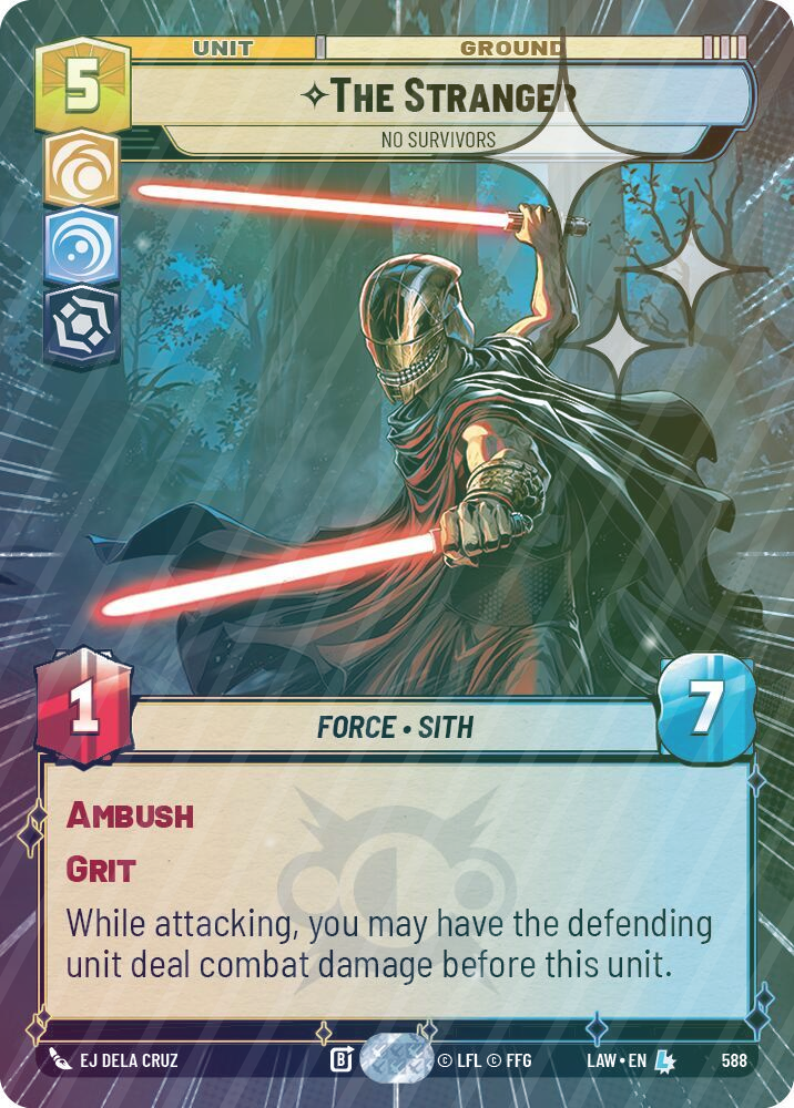 The Stranger - No Survivors (Hyperspace Foil) - Foil