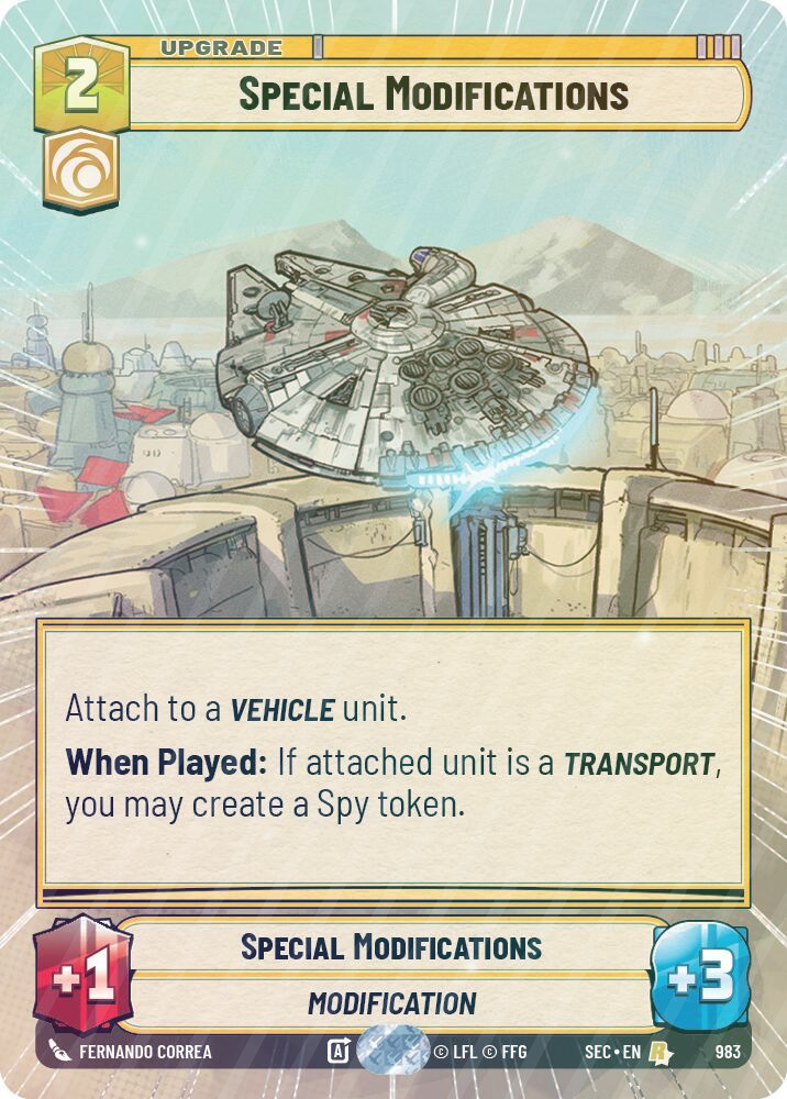 Special Modifications (Hyperspace Foil) - Foil