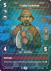 Lando Calrissian - Eyes Open (Serialized) - Foil