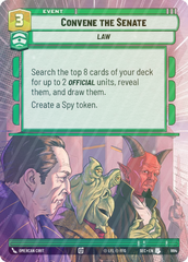 Convene the Senate (Hyperspace Foil) - Foil