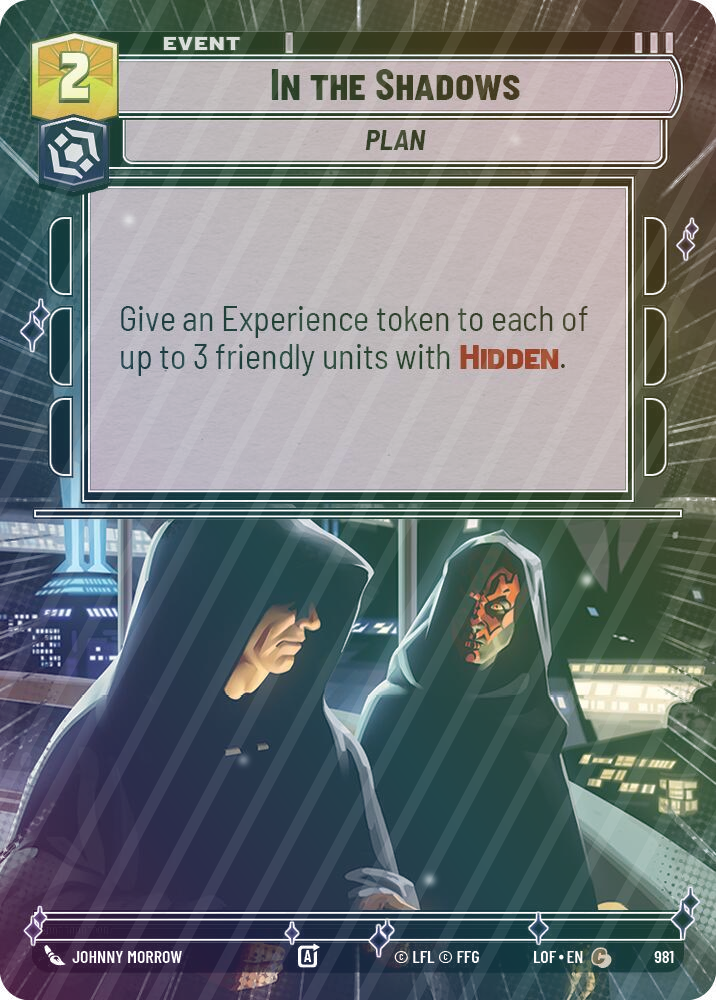 In the Shadows (Hyperspace Foil) - Foil