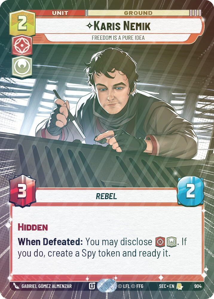 Karis Nemik - Freedom is a Pure Idea (Hyperspace Foil) - Foil