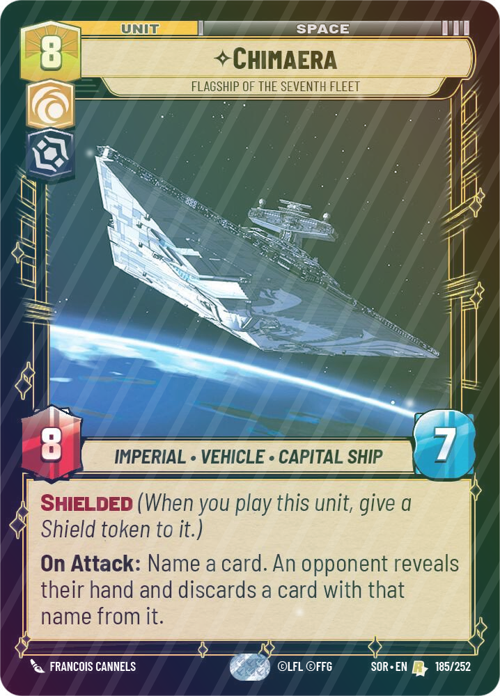 Chimaera - Flagship of the Seventh Fleet - Foil
