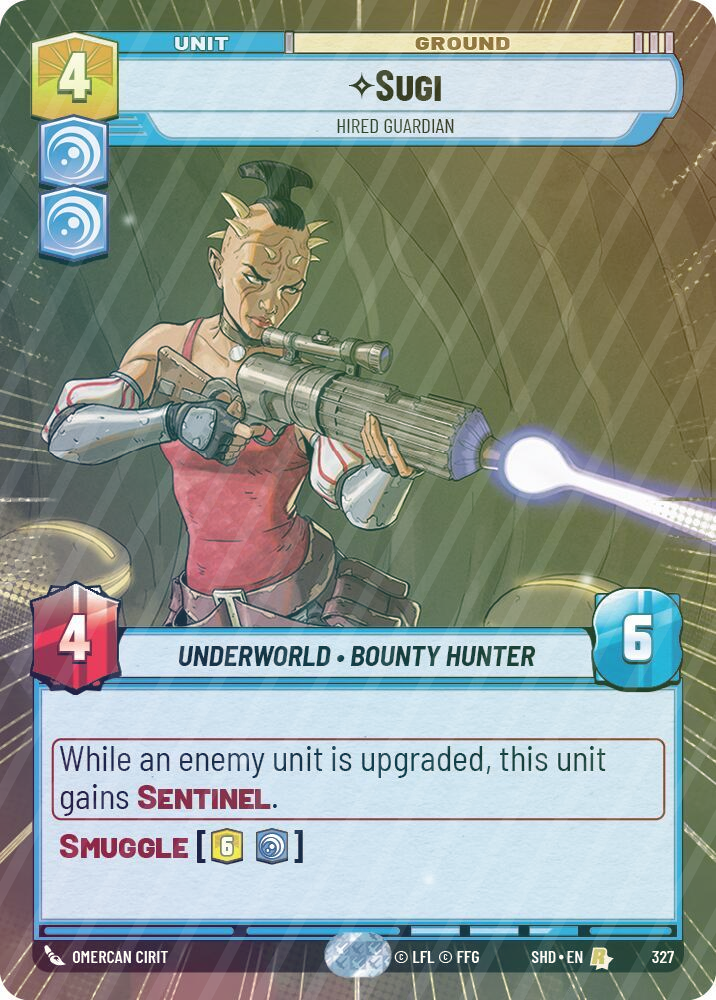 Sugi - Hired Guardian (Hyperspace) - Foil